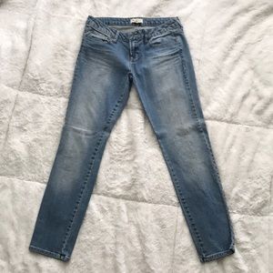 Heritage straight leg mid rise jeans